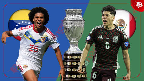Soi kèo bóng đá Copa America 2024: Venezuela vs Mexico